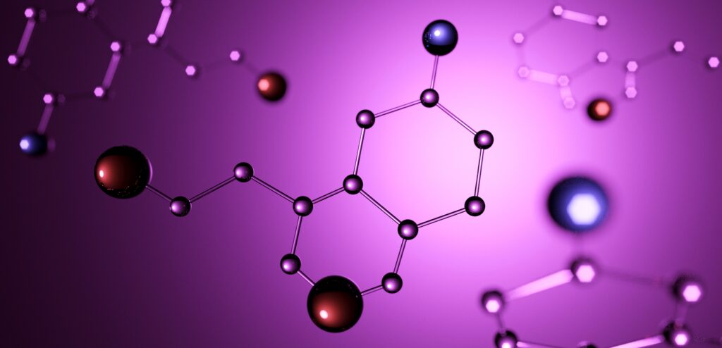 3d illustration model of serotonin molecule horm 2021 08 31 13 46 21 utc 1 1024x494 1