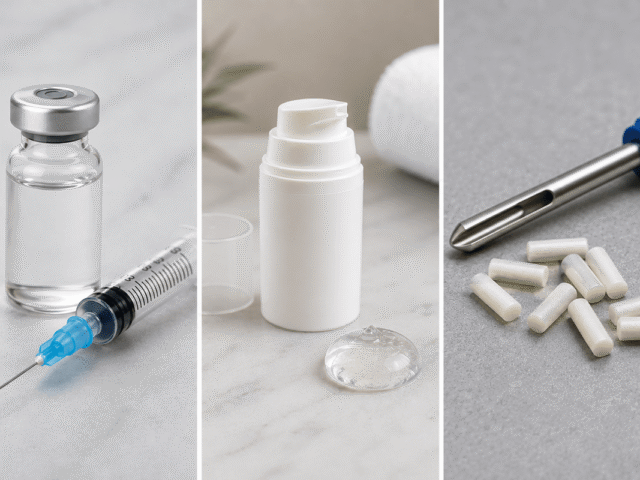 TRT Injections vs Gels vs Pellets: Which Is Right for You?